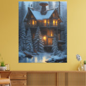 Toile Cabine dans les bois (Insitu(Salon))