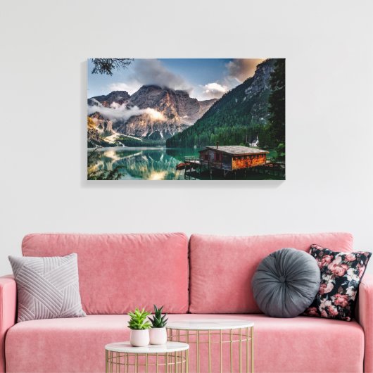 Toile Cabine dans les bois (Insitu(Salon))