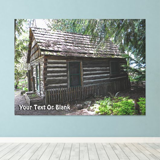 Toile Cabine de journal (Insitu (Plancher de Bois))