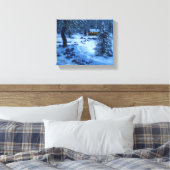 Toile "Cabine douillet dans la neige" Galerie Enveloppé (Insitu(Chambre))