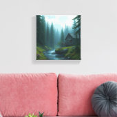TOILE CABINE FOREST (Insitu(Salon))