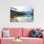 Toile Cabine le long du lac Bohinj en Slovénie (Insitu(Salon))