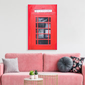 Toile Cabine téléphonique rouge de Londres (Insitu(Salon))