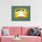 Toile cacahuètes | Beagle Mountain Ski Lodge (Insitu(Salon))