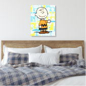 Toile cacahuètes | Charlie Brown Motif de bande dessinée (Insitu(Chambre))