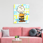 Toile cacahuètes | Charlie Brown Motif de bande dessinée (Insitu(Salon))