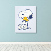 Toile cacahuètes en fleur (Insitu (Plancher de Bois))