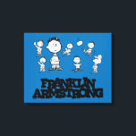 Toile cacahuètes | Franklin Armstrong<br><div class="desc">Découvrez ce design amusant Peanuts avec Franklin.</div>