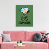 Toile cacahuètes | Grande neige extérieure (Insitu(Salon))