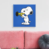 Toile cacahuètes | Joueur de trompette Snoopy (Insitu(Salon))