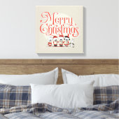 Toile cacahuètes | Joyeuse Chorale de Noël (Insitu(Chambre))