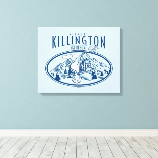 Toile cacahuètes | Killington Ski Resort Vermont (Insitu (Plancher de Bois))