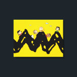 Toile cacahuètes | La Bande sur le Zig Zag<br><div class="desc">Découvrez ce design amusant de cacahuètes avec le Gang des cacahuètes.</div>