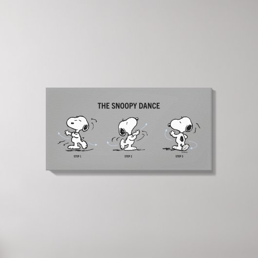 Toile cacahuètes | La Danse Snoopy (Recto)