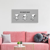 Toile cacahuètes | La Danse Snoopy (Insitu(Salon))