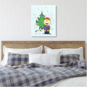 Toile cacahuètes | Noël (Insitu(Chambre))