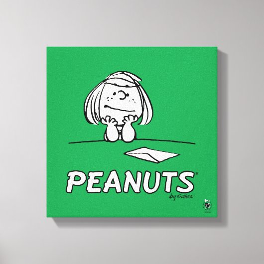 Toile cacahuètes | Pepperment Patty Thoughts (Recto)