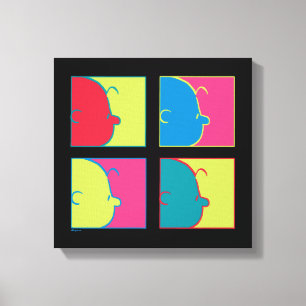 Toile cacahuètes   Pop Art Charlie Brown