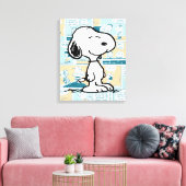 Toile cacahuètes | Snoopy Comic Motif (Insitu(Salon))