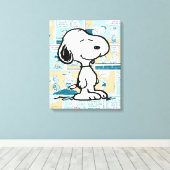 Toile cacahuètes | Snoopy Comic Motif (Insitu (Plancher de Bois))