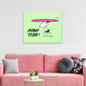Toile cacahuètes | Snoopy Courir sur le Surf (Insitu(Salon))