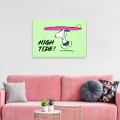 Toile cacahuètes | Snoopy Courir sur le Surf (Insitu(Salon))