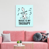 Toile cacahuètes | Snoopy Dancing (Insitu(Salon))
