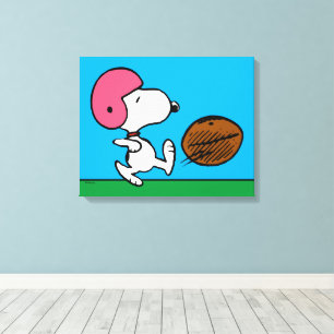 Toile cacahuètes   Snoopy Football Kicker