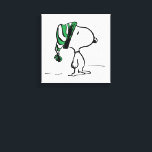 Toile cacahuètes | Snoopy Green Casquette de neige<br><div class="desc">Découvrez ce design amusant de cacahuètes avec Snoopy.</div>