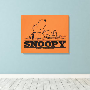 Toile cacahuètes   Snoopy Reest Break