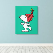 Toile cacahuètes | Snoopy Winter Beanie Casquette (Insitu (Plancher de Bois))