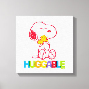 Toile cacahuètes Snoopy & Woodstock Huggable