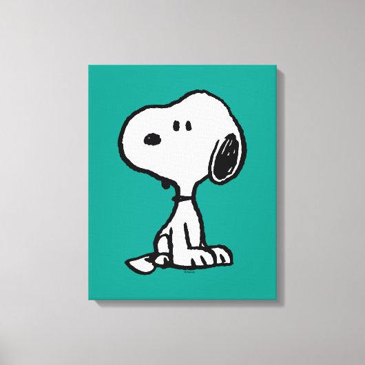 Toile cacahuètes | Tournages de snoopy (Recto)