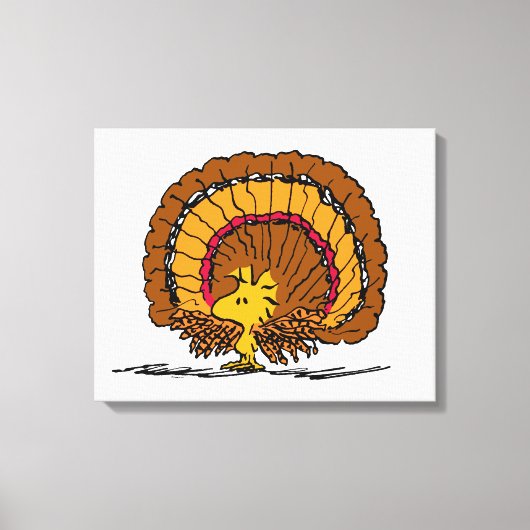 Toile cacahuètes | Woodstock Turquie (Recto)