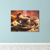 TOILE CACAO - CHOCOLAT CHAUD (Insitu (Plancher de Bois))