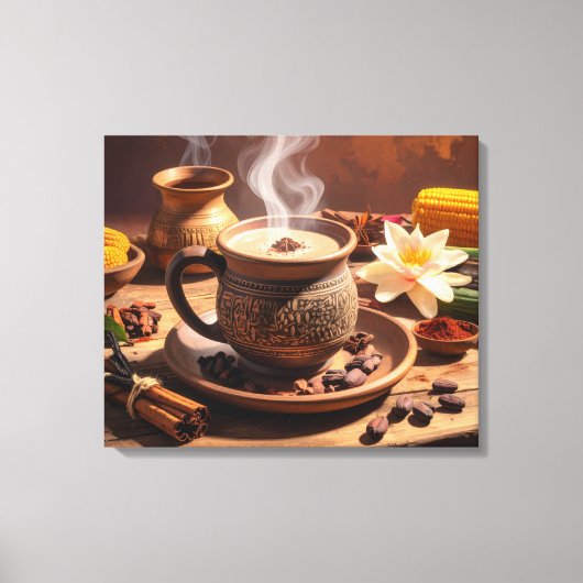 TOILE CACAO - MAYA - AZTÈQUE (Recto)