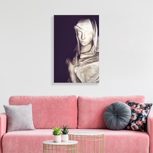 Toile caché dans triste (Insitu(Salon))