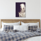 Toile caché dans triste (Insitu(Chambre))