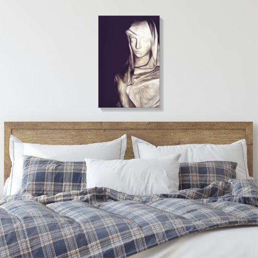 Toile caché dans triste (Insitu(Chambre))