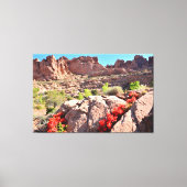 Toile Cacti in Bloom (Recto)