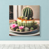 Toile Cactus (Insitu (Plancher de Bois))