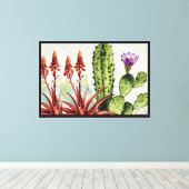 Toile Cactus (Insitu (Plancher de Bois))