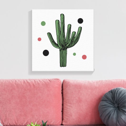 Toile Cactus (Insitu(Salon))