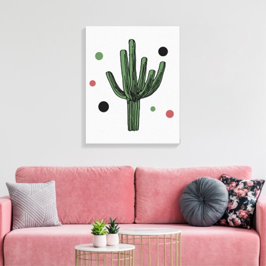 Toile Cactus (Insitu(Salon))