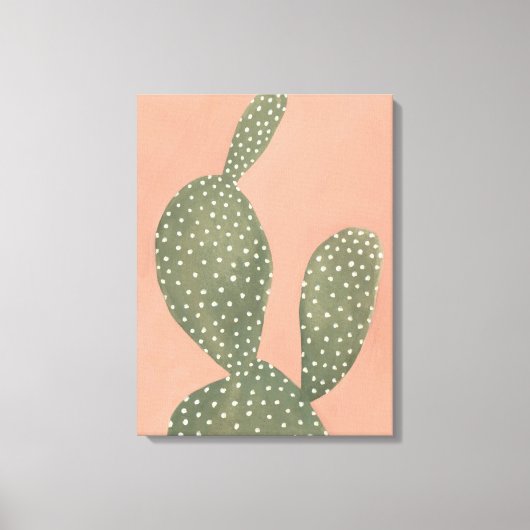 Toile Cactus coralliens (Recto)