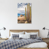 Toile Cactus dans un paysage désertique (Insitu(Chambre))