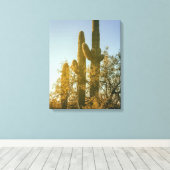 Toile Cactus du Saguaro (Insitu (Plancher de Bois))