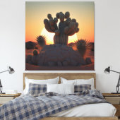 Toile Cactus et palmiers coexistent en harmonie. phot (Insitu(Chambre))
