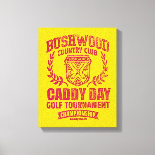 Toile Caddyshack | Bushwood Country Club Caddy Day Golf  (Recto)