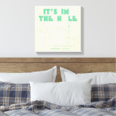 Toile Caddyshack | C'est dans le trou (Insitu(Chambre))